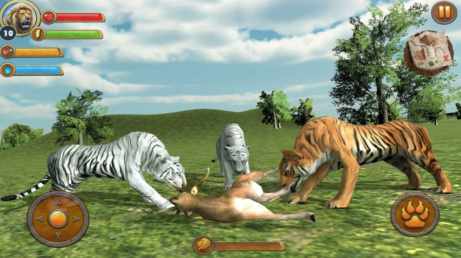 丛林老虎模拟器手游