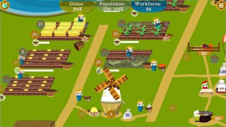 农场和矿山游戏