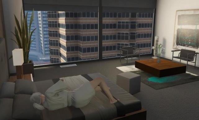 《GTA5》洛圣都女玩家实况，记录日常作息，模拟现实生活？