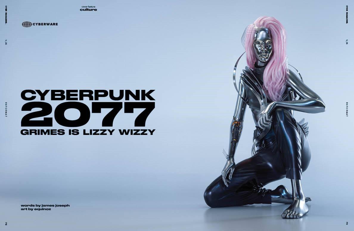 《赛博朋克2077》加拿大歌手Grimes献声角色人物图曝光