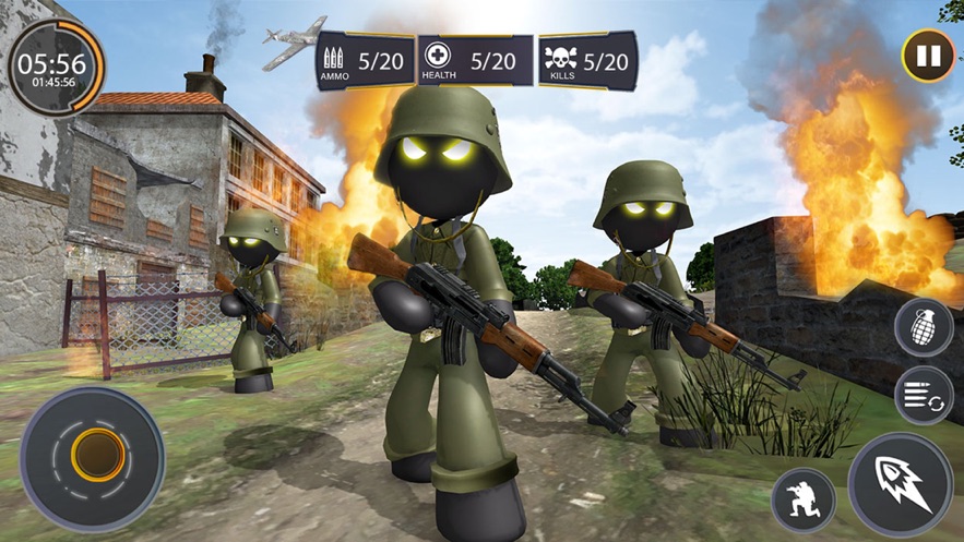 Stickman WW2 Duty苹果破解版