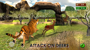 野生虎丛林狩猎3D苹果版