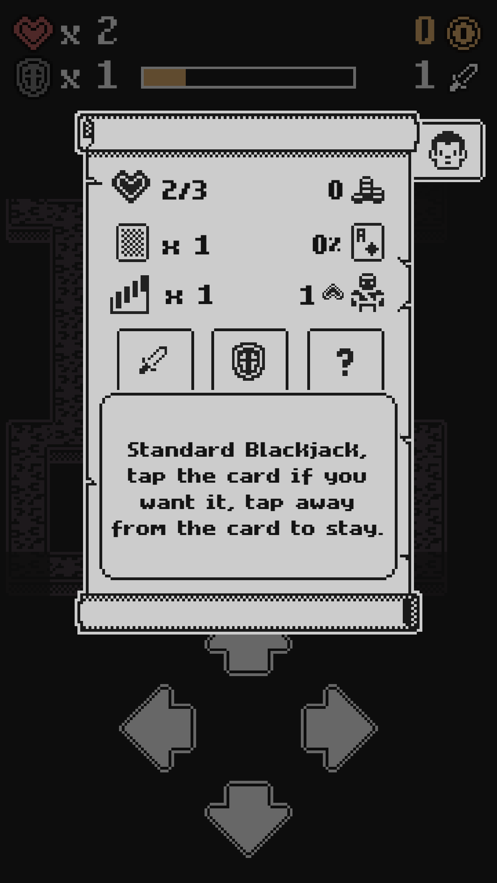 RogueJack：Roguelike BlackJack