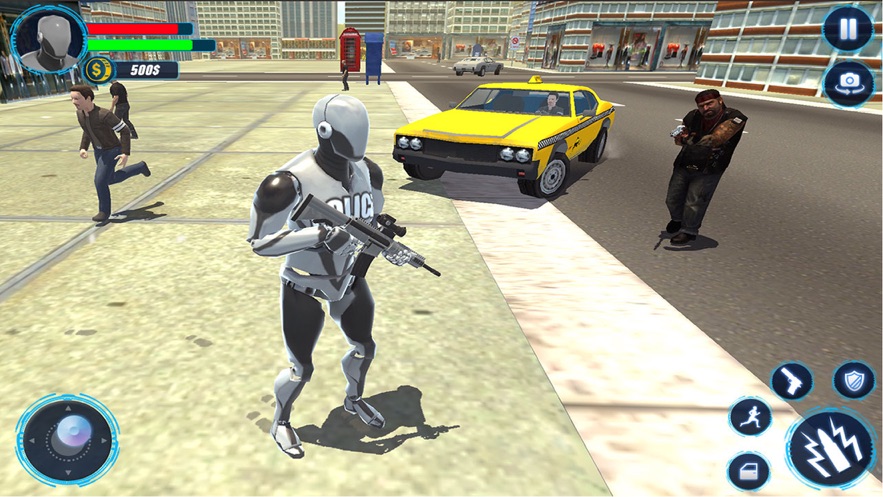 未来机器人警察模拟苹果版