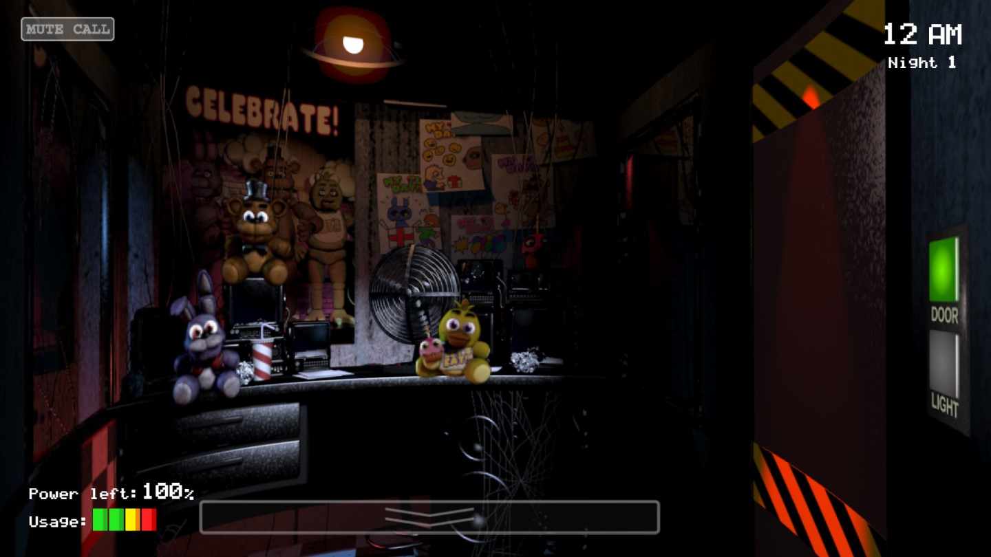 Five Nights at Freddys玩具熊的五夜后宫1无限电量版