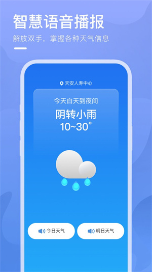 细雨天气预报