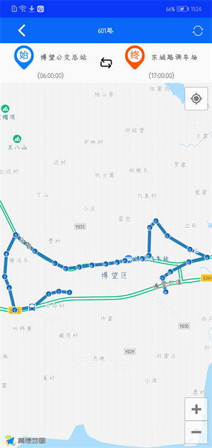 博望公交车实时路线查询