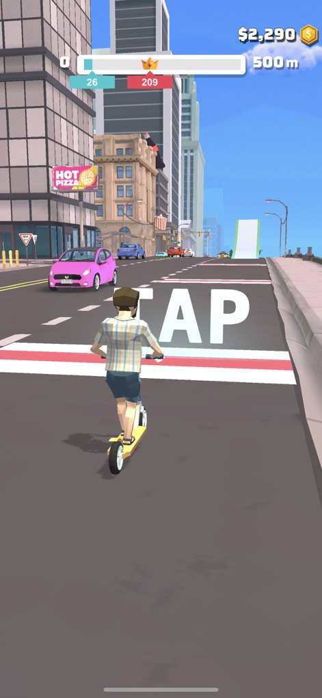 滑板车跳跃3D苹果版