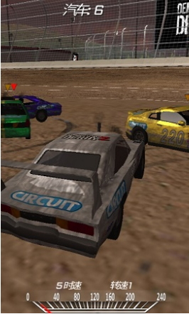 警察停车场驾驶竞速游戏