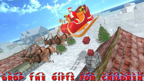 圣诞老人赛车3D版