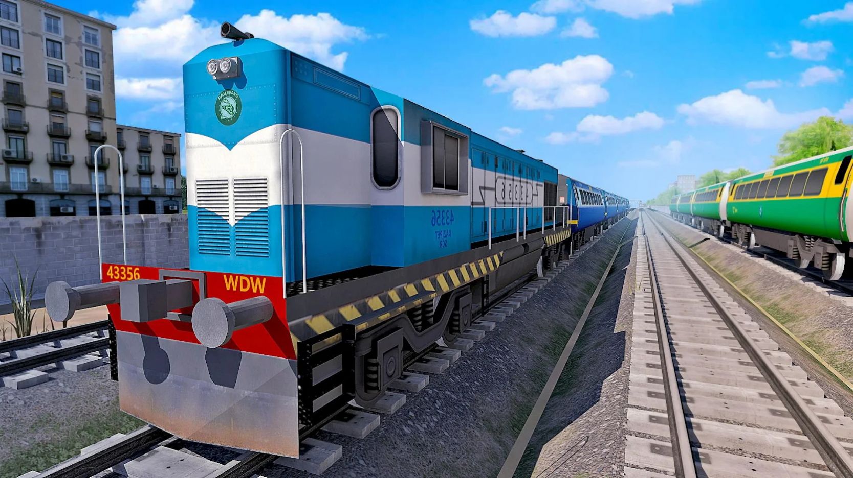 印度本土模拟火车老版