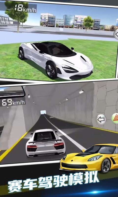 赛车驾驶模拟器游戏