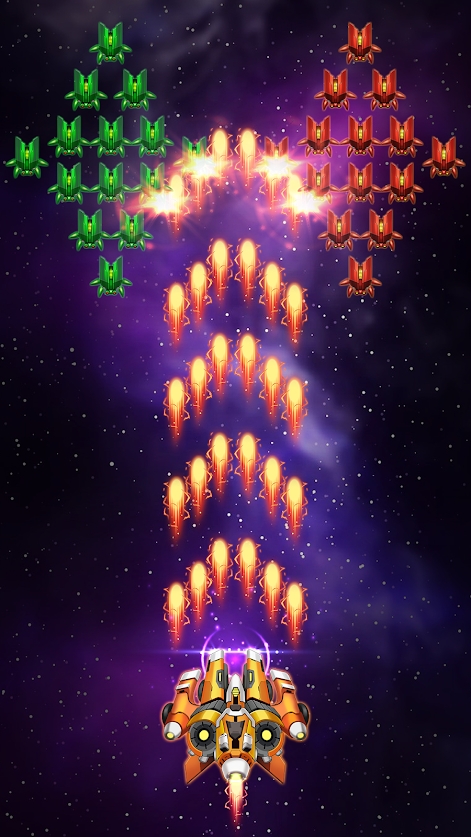 银河入侵者太空攻击游戏