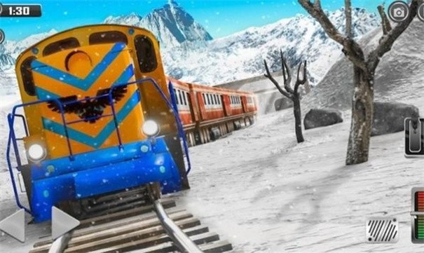 雪地火车模拟器游戏
